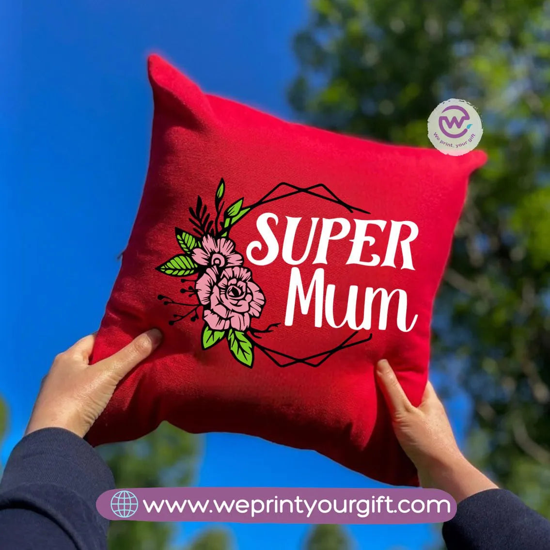 Square Cushion - Mother - WE PRINT