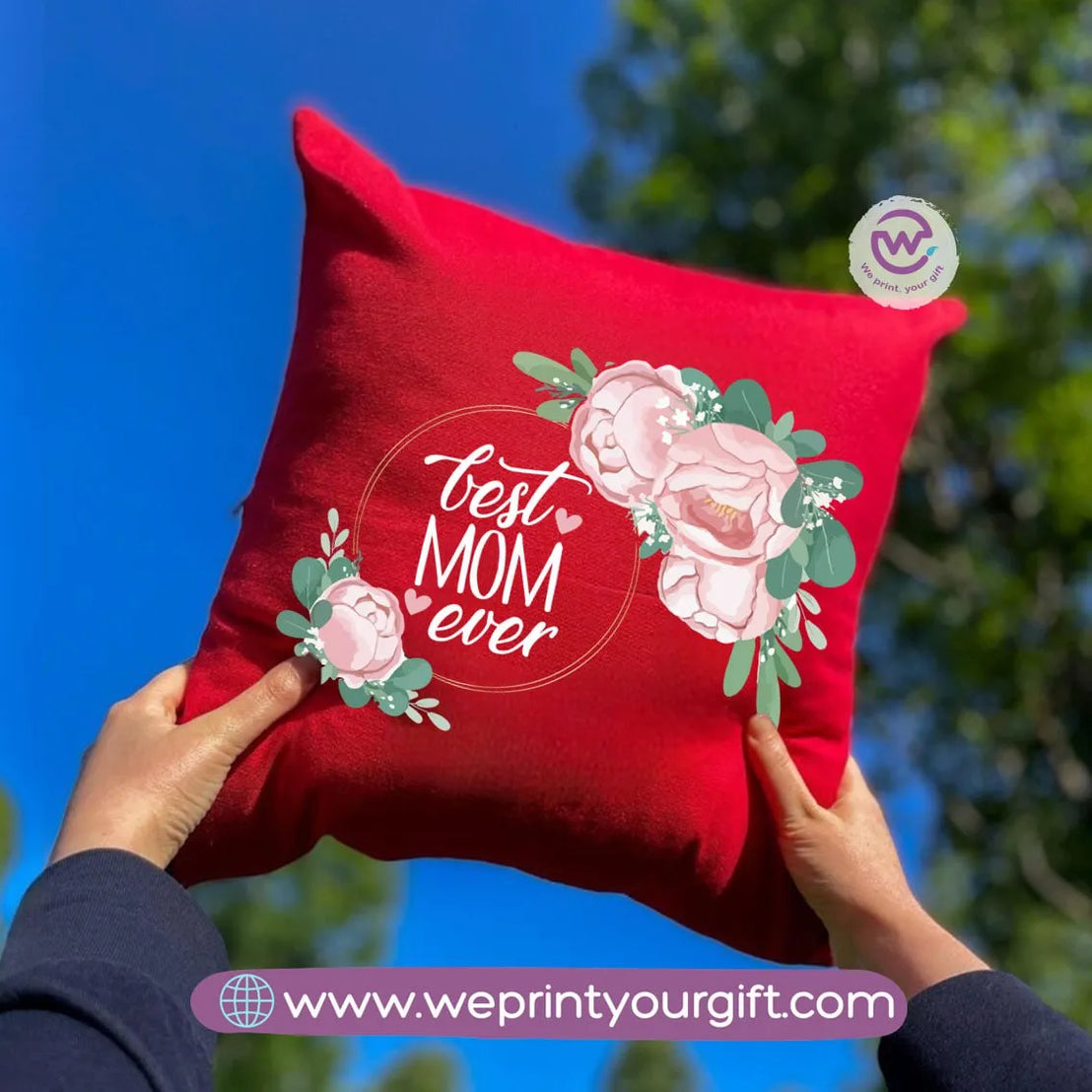 Square Cushion - Mother - WE PRINT