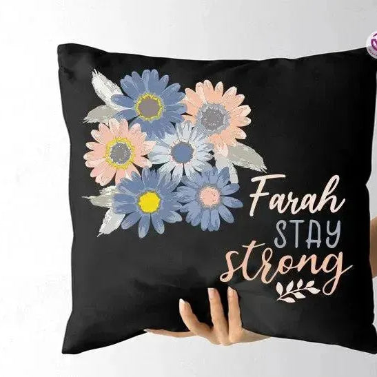 Square Cushion- Motivational Quotes - WE PRINT