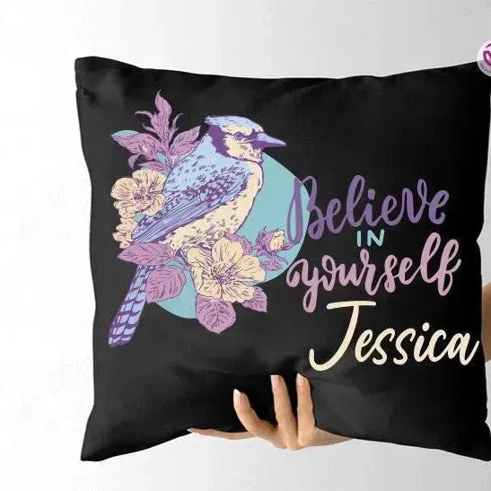 Square Cushion- Motivational Quotes - WE PRINT