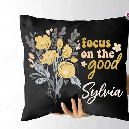 Square Cushion- Motivational Quotes - WE PRINT