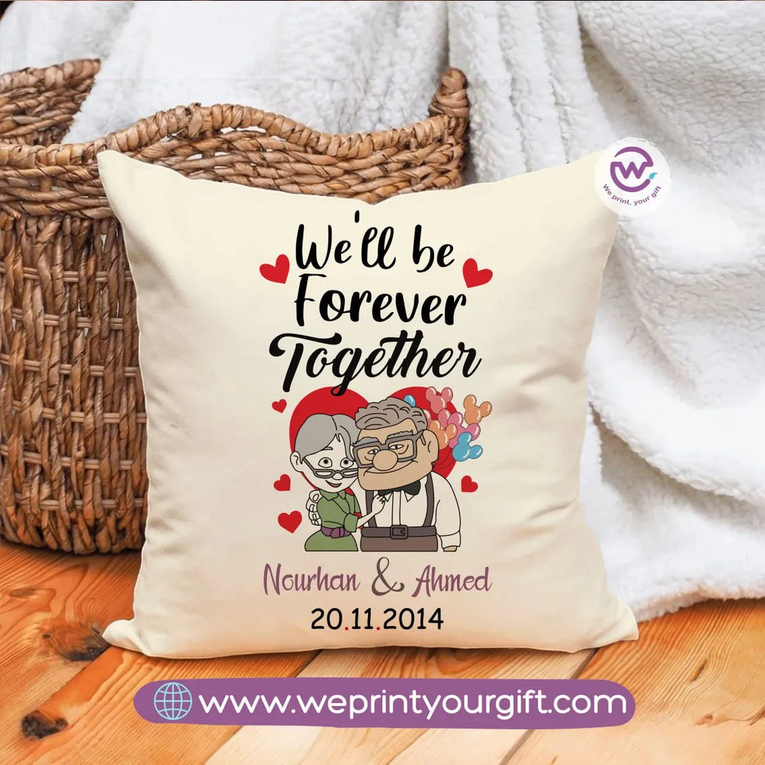 Square Cushion-UP - WE PRINT