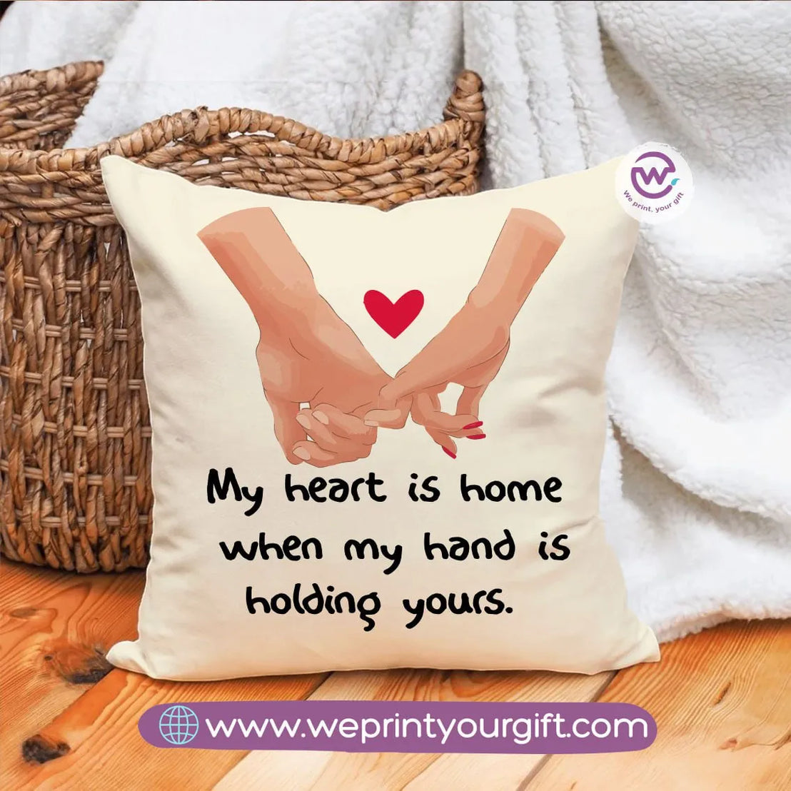 Square Cushion- Valentine designs - WE PRINT