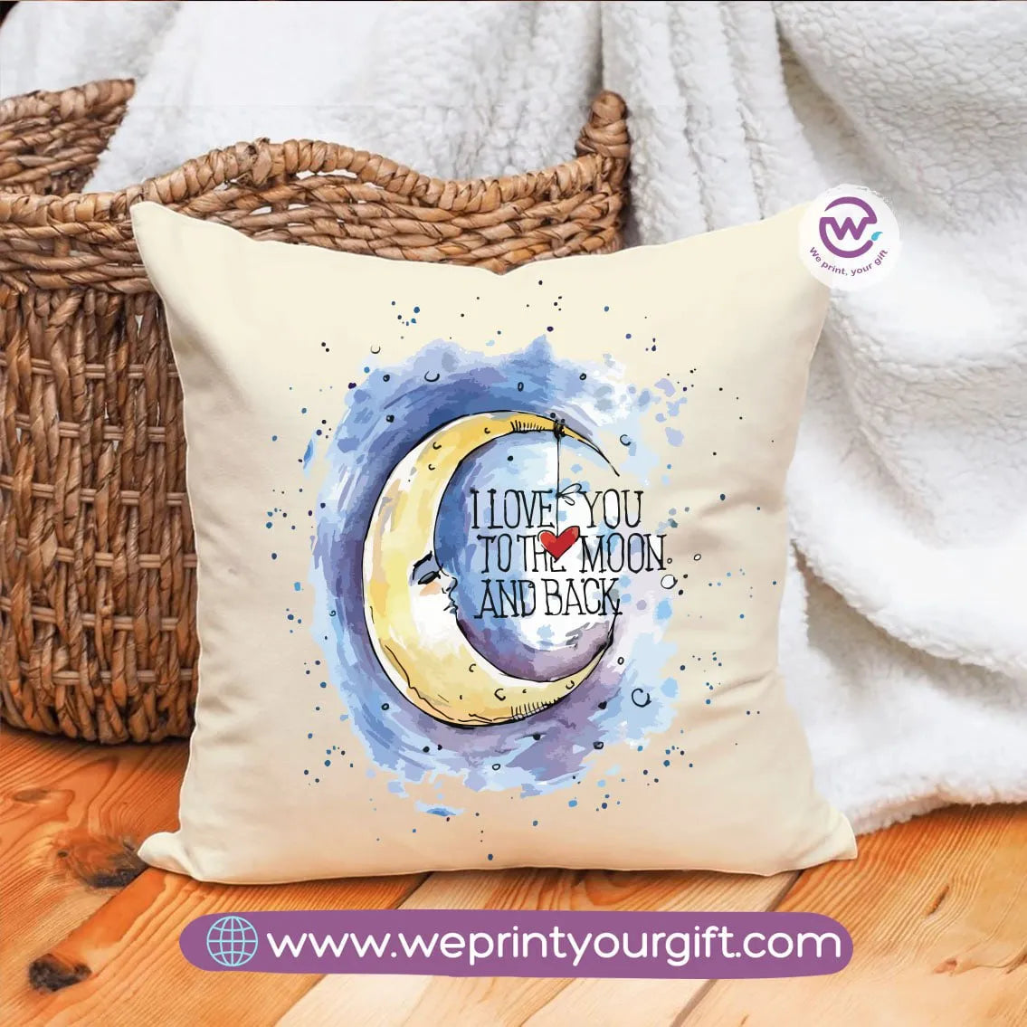 Square Cushion- Valentine designs - WE PRINT