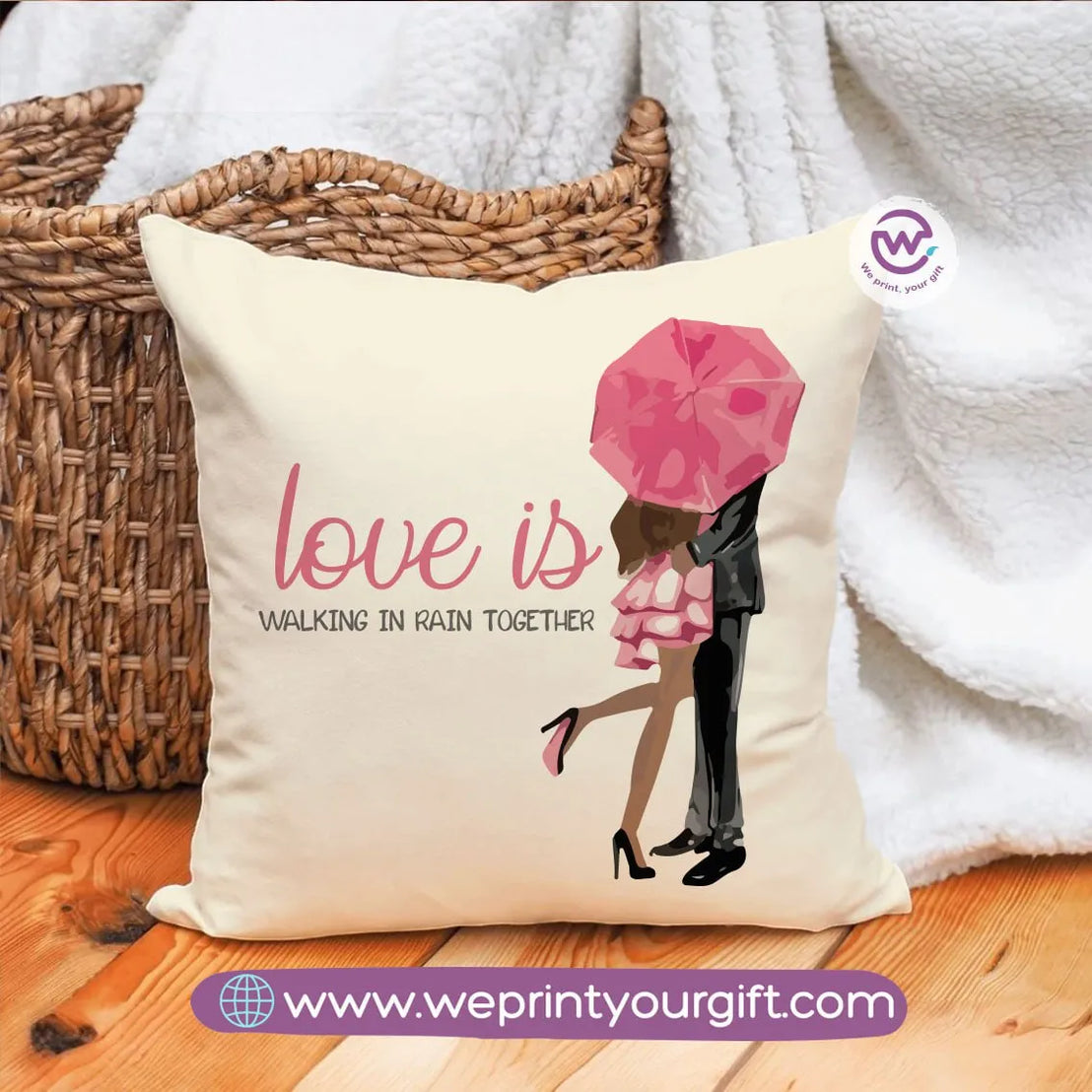 Square Cushion- Valentine designs - WE PRINT