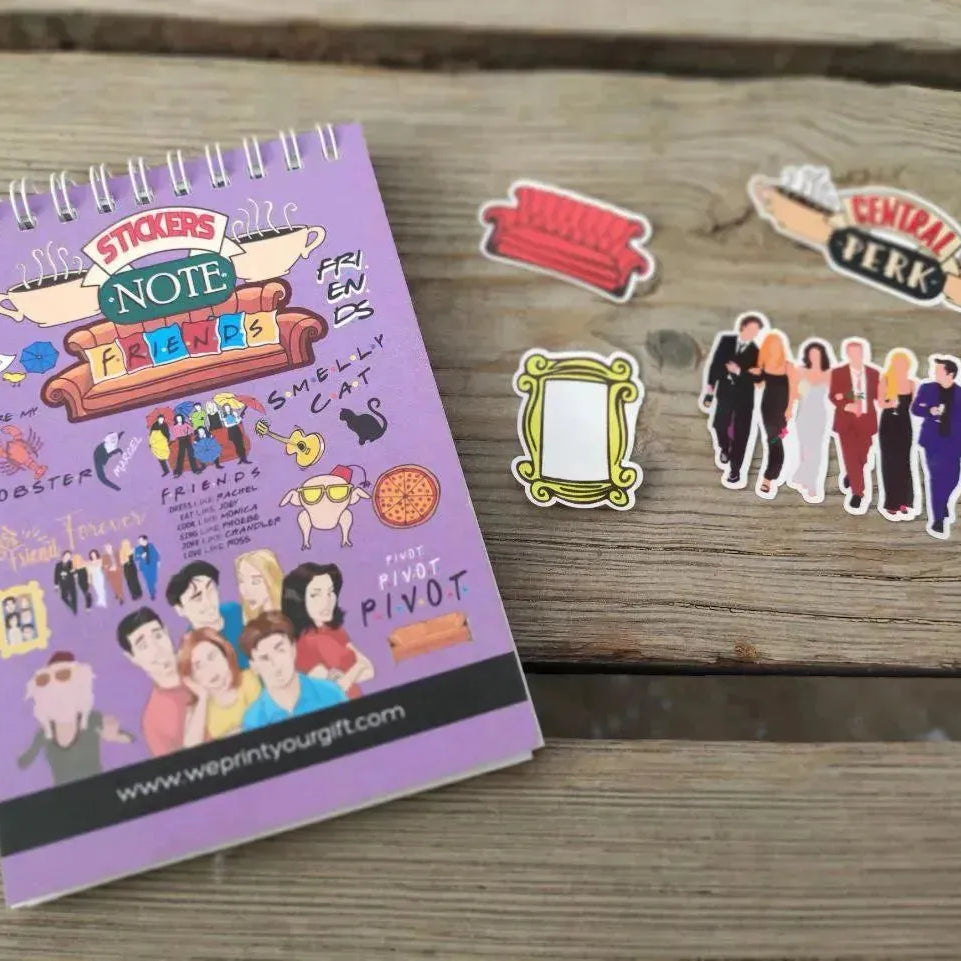 Sticker- Book- Friends - WE PRINT