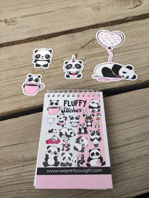 Sticker- Book- Panda - WE PRINT