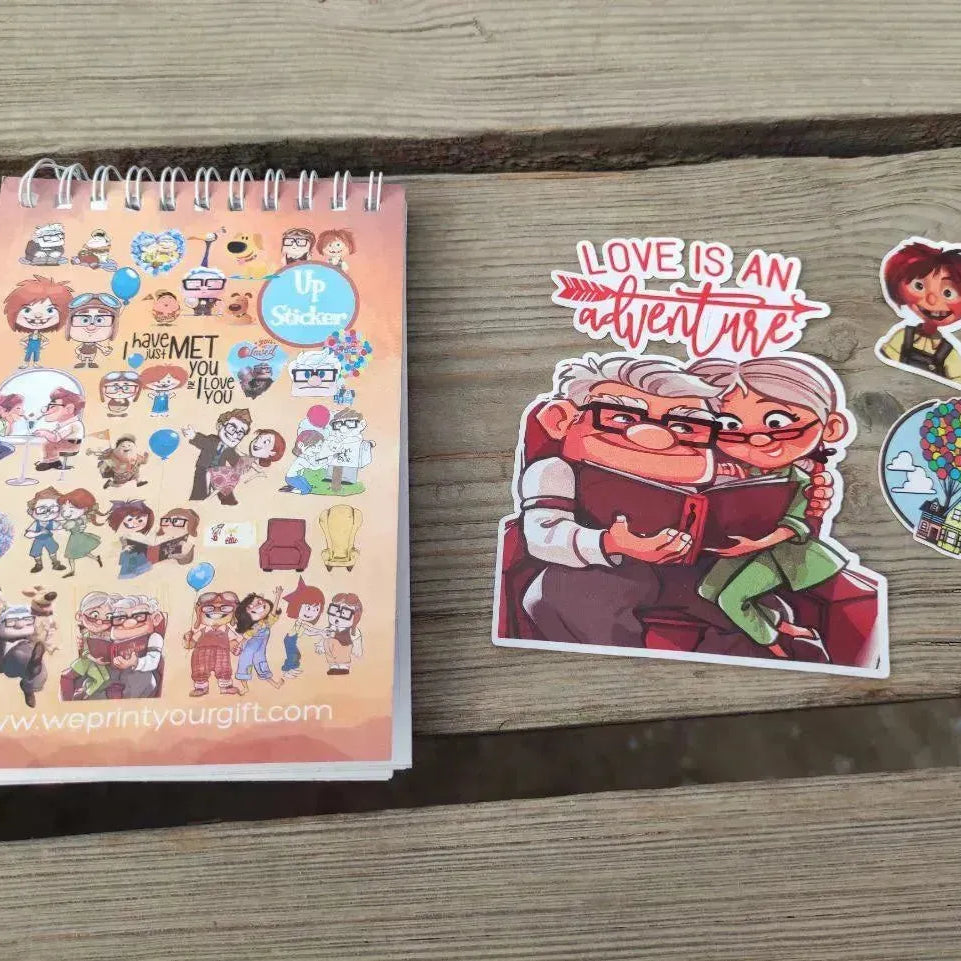 Sticker- Book- UP - WE PRINT