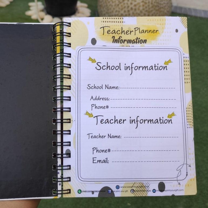 Teacher's Planner - WE PRINT