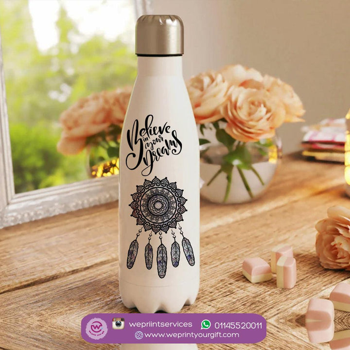 Water Bottle-Stainless Steel-Cola Shaped - Dream Catcher - weprint.yourgift