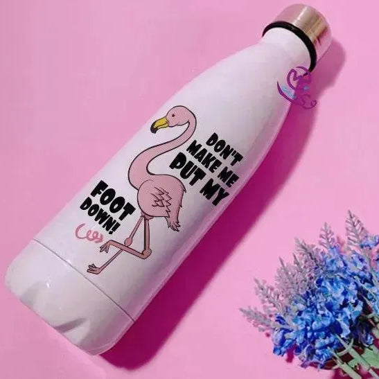 Thermal bottle & Flask -Flamingos - WE PRINT