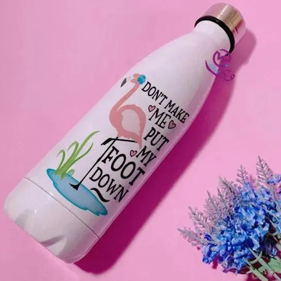 Thermal bottle & Flask -Flamingos - WE PRINT