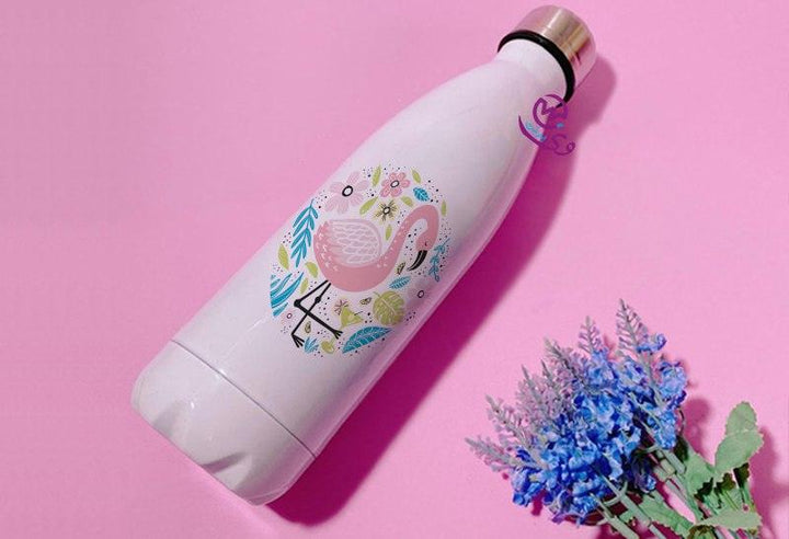 Thermal bottle & Flask -Flamingos - WE PRINT