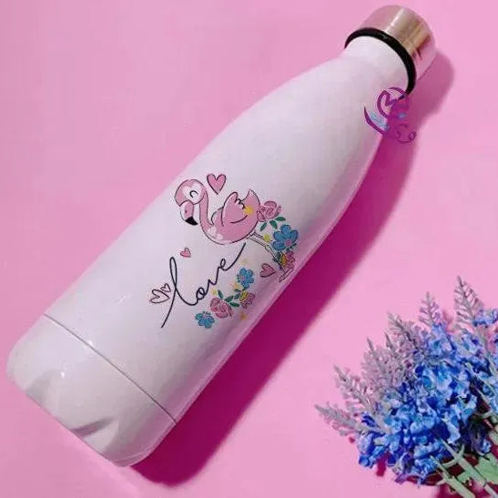 Thermal bottle & Flask -Flamingos - WE PRINT