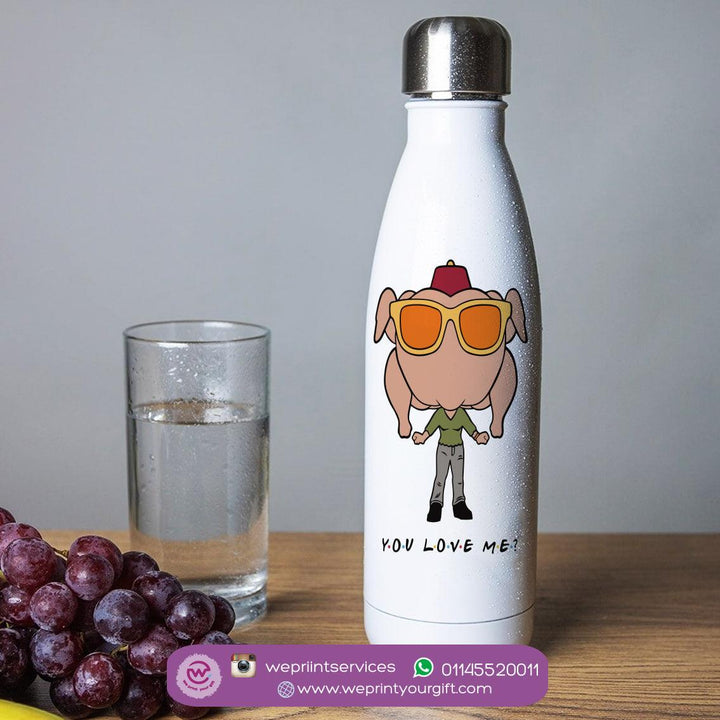 Water Bottle-Stainless Steel-Cola Shaped - Friends - weprint.yourgift