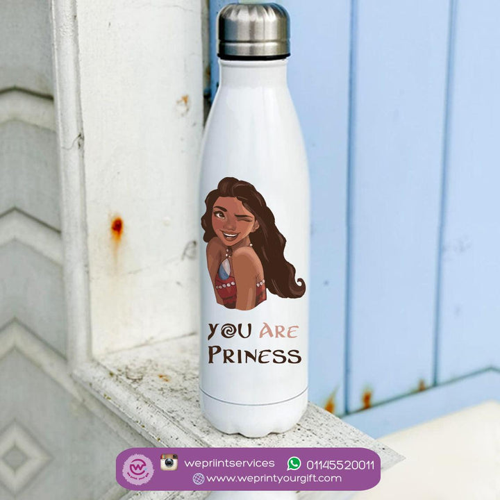 Water Bottle-Stainless Steel-Cola Shaped - Moana - weprint.yourgift