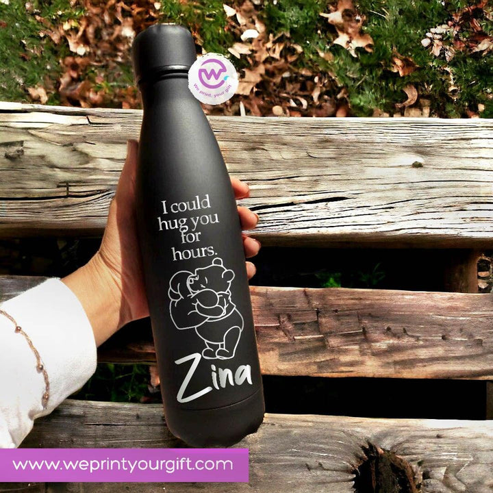 Water Bottle-Stainless Steel-Cola Shaped -Valentine's Day - weprint.yourgift