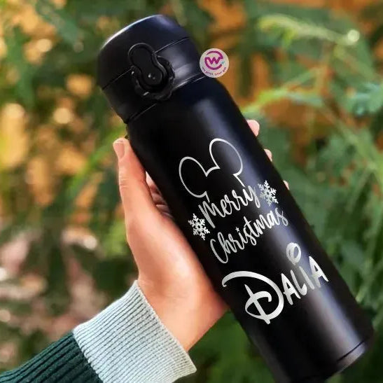 Thermal Mug with Lock-Engraved-Christmas designs - WE PRINT