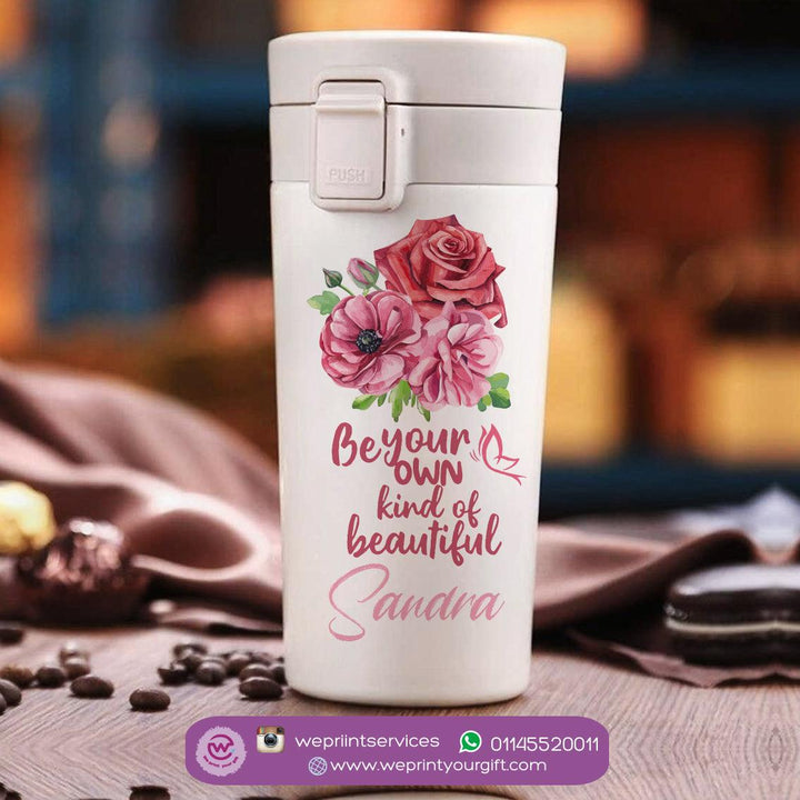 Thermal Mug with Lock - Motivation - weprint.yourgift
