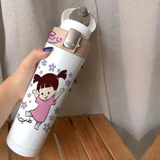 Thermal Mug with lock - Slim Shape -Monsters, Inc. - WE PRINT