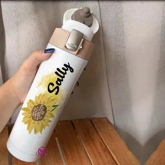 Thermal Mug with lock - Slim Shape-Names A - WE PRINT