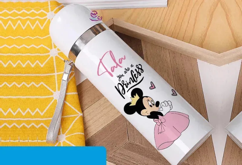 Thermal Portable Thermos -Minnie Mouse - WE PRINT