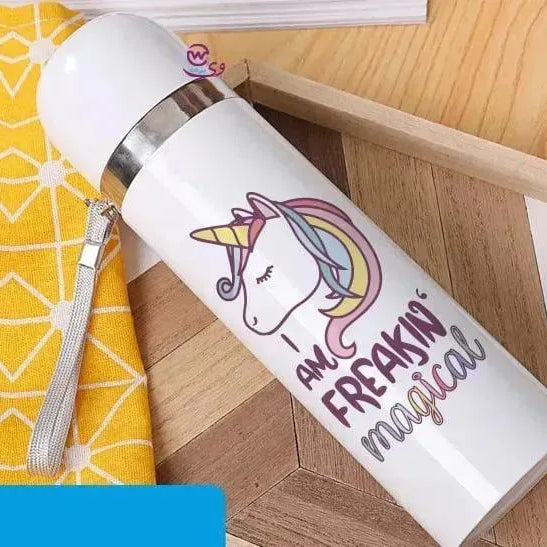 Thermal Portable Thermos -Unicorn - WE PRINT