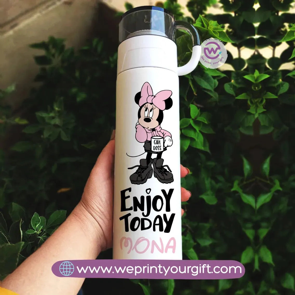 Thermal Thermos Acrylic cup-Names - WE PRINT