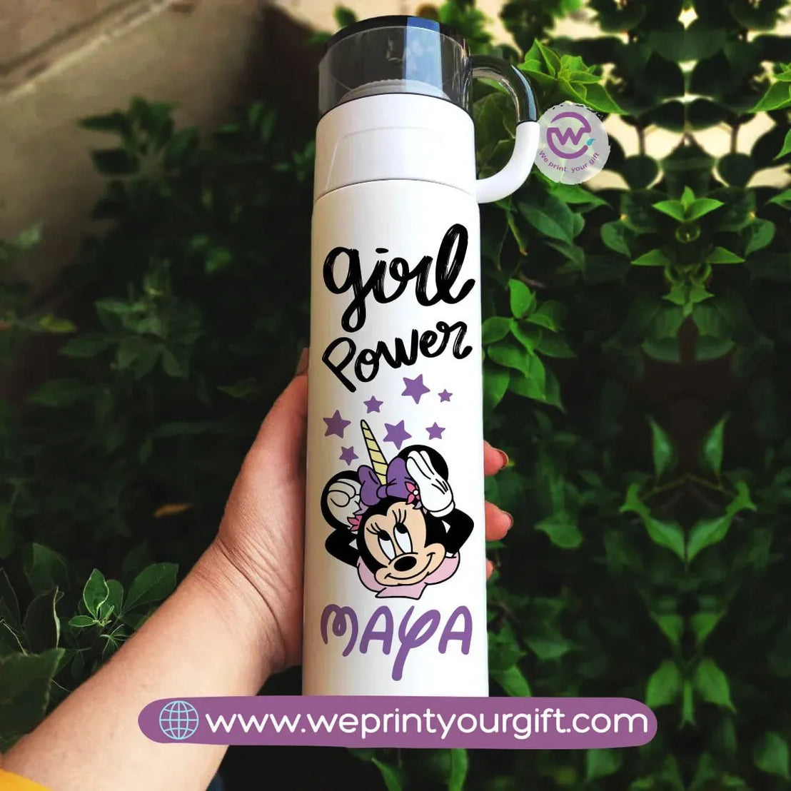 Thermal Thermos Acrylic cup-Names - WE PRINT