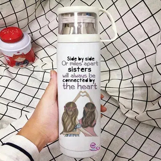 Thermal Thermos With Cup -Stainless Steel - Friends - WE PRINT