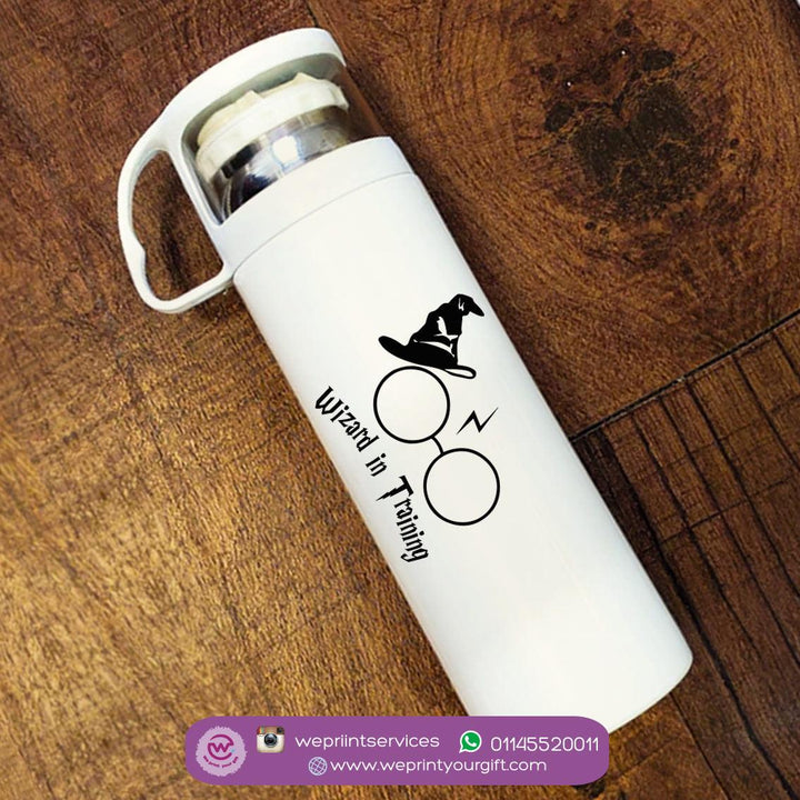 Thermal Thermos With Cup - Stainless Steel - Harry Potter - weprint.yourgift
