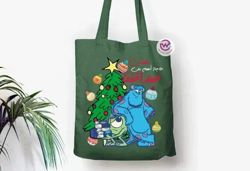 Tote Bag - Christmas- Monster inc. - WE PRINT