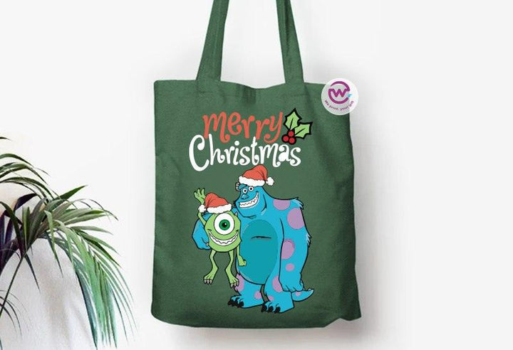 Tote Bag - Christmas- Monster inc. - weprint.yourgift