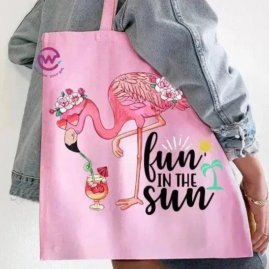 Tote Bag -Flamingo - WE PRINT