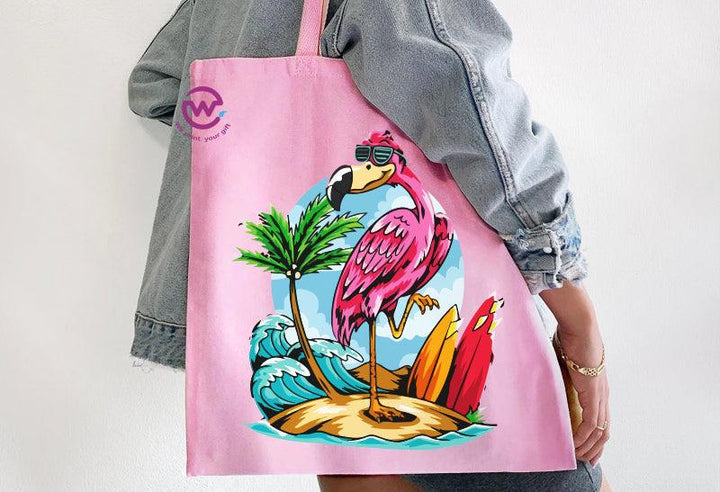 Tote Bag -Flamingo - weprint.yourgift