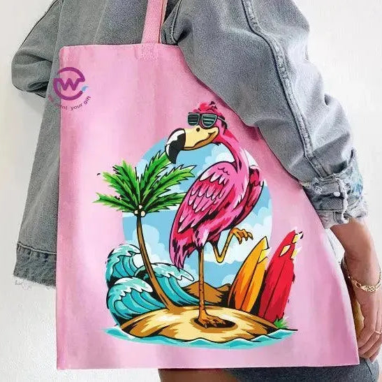 Tote Bag -Flamingo - WE PRINT