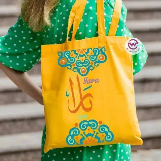 Tote Bag -Mandala -Names - WE PRINT