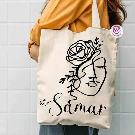 Tote Bag - Names -BOHO - WE PRINT