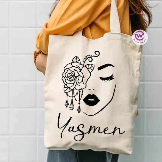 Tote Bag - Names -BOHO - WE PRINT