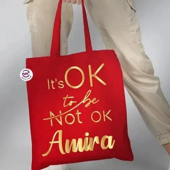 Tote Bag - Names -Motivation - WE PRINT