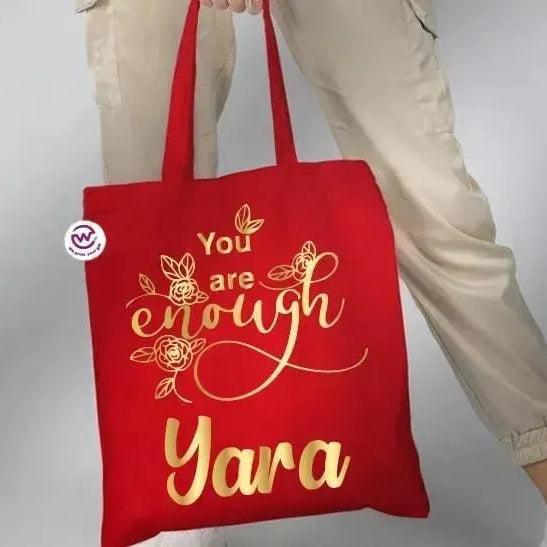 Tote Bag - Names -Motivation - WE PRINT