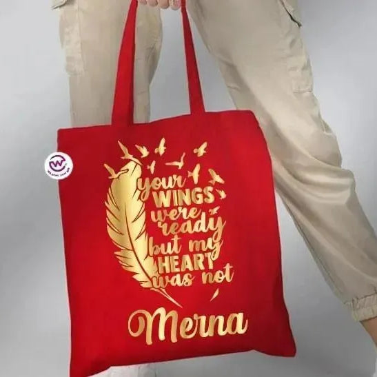 Tote Bag - Names -Motivation - WE PRINT
