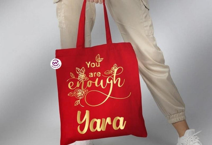 Tote Bag - Names -Motivation - weprint.yourgift