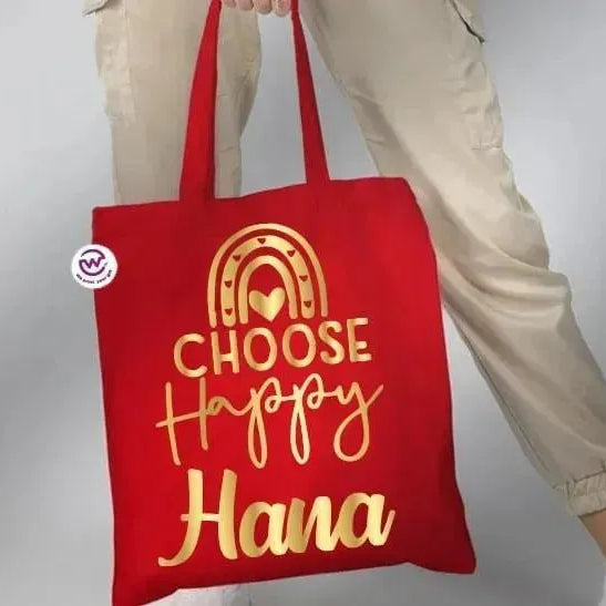 Tote Bag - Names -Motivation - WE PRINT