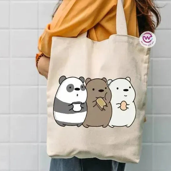 Tote Bag -Three Bears - WE PRINT
