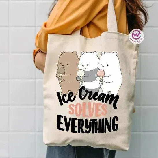 Tote Bag -Three Bears - WE PRINT