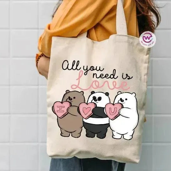 Tote Bag -Three Bears - WE PRINT