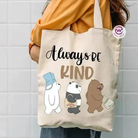 Tote Bag -Three Bears - WE PRINT