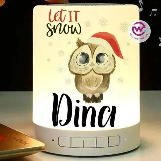 Touch-Lamp speaker- Christmas - WE PRINT