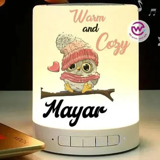 Touch-Lamp speaker- Christmas - WE PRINT